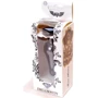 Анальная пробка с кристаллом BOSS of TOYS Boss Series - Jewellery Dark Silver BUTT PLUG Black, BS6400056