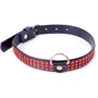 Ошейник с кристаллами Fetish Boss Series - Collar with crystals Red (BS3300108)