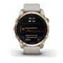 Смарт-годинник Garmin Fenix 7S Sapphire Solar Cream Gold Titanium with Light Sand Band (010-02539-21): Карти пам'яті немає