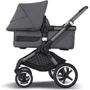 Универсальная коляска 2 в 1 Bugaboo Fox3 Graphite/ Grey Melange/ Grey Melange фото 14