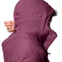 Куртка Jack Wolfskin Troposphere Jacket W 1111601-2094 40 лиловая зимняя с капюшоном: Вид Куртки