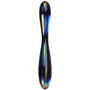 Фаллоимитатор LoveToy Twilight Gleam Glass Dildo Double Delight