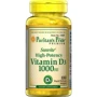 Puritan's Pride Vitamin D3 1000 Iu Softgels, 100 Count