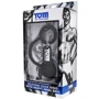 Анальный шарик Tom of Finland Silicone Cock Ring with Heavy Anal Ball