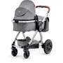 Універсальна коляска 2 в 1 Kinderkraft Veo Gray (KKWVEOGRY20000)