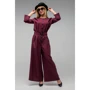 Комбинезон FLFashion Сириус СКС2652 M бордовый: Вид Комбинезоны