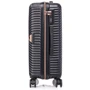 Чемодан Semi Line 24" (M) Black (T5726-2): Фактура Глянцевая, Гладкая