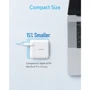 Зарядное устройство ANKER USB Wall Charger PowerPort+ Atom III 60W PD Power IQ 3.0 White (A2322321/A2322G21): Тип сетевое