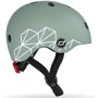 Шлем детский Scoot and Ride Зеленый с фонариком 45-51см (SR-181206-GREENLINES) фото 9