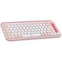 Клавиатура Logitech POP Icon Keys Rose (920-013073): Тип клавиатуры компактная