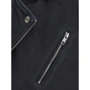 Кожаная куртка Jack & Jones 74667606 54 черная демисезон: Фасон Косуха