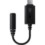 Адаптер Asus Adapter USB-C to Mini-jack 3.5 AI Noise-Canceling Black (90YH02L1-B2UA00)