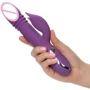 Вибратор кролик с толчковыми движениями и вращением CalExotics Enchanted Kisser