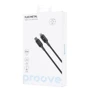 Кабель Proove Cable USB-C to Lightning Flex Metal 27W 1m Black (CCFM27002101): Тип USB-C - Lightning