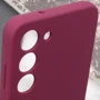 Чехол для телефонов Lakshmi Premium Silicone Case with Logo Full Camera Plum for Samsung A155 Galaxy A15 4G / A156 Galaxy A15 5G: Материал силикон