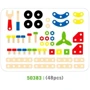 Дерев'яний конструктор Viga Toys 48 ел. (50383) фото 2