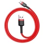 Кабель Baseus USB Cable to USB-C Cafule 2A 2m Red (CATKLF-C09): Тип USB Cable - USB-C