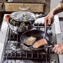 Сковорода KitchenAid CSS 20 см (CC005700-001): Антипригарне покриття Керамическое