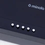 Вытяжка Minola Slim T 6712 BL 1100 LED: Материал корпуса нержавеющая сталь