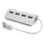 Адаптер Vinga Adapter USB to 4xUSB2.0 Metal (VCPH2USB4): Колір серебристый