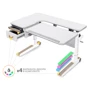Детский стол Mealux Woodville Multicolor W (арт. BD-850 W/MC)