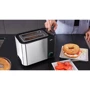 Тостер Braun HT5015.BK: Материал корпуса нержавеюшая сталь, пластик