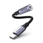 Адаптер Ugreen Adapter AV161 USB-C to jack 3.5mm Black (80154)