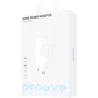 Зарядний пристрій Proove Wall Charger USB-C Rapid 20W White (WCRP20000102): Особливості Быстрая зарядка, Power Delivery (PD), USB-C
