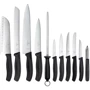 Набір кухонних ножів Victorinox SwissClassic Cutlery Block 12 пр. (6.7153.11): Метериал леза нержавеющая сталь
