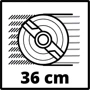 Газонокосилка Einhell GC-EM 1500/36 (3400156): Тип электрический