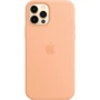 Чохол для iPhone Apple Silicone Case with MagSafe Cantaloupe (MK023) for iPhone 12 / iPhone 12 Pro фото 6