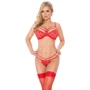Комплект белья SoftLine Janet, S (red)