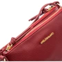 Жіноча сумка-пошет Amelie Galanti червона (A991508-red): Тип ручки Без ручки, Плечовий ремінь