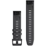 Ремешок Garmin QuickFit 22 Watch Bands Slate Grey Silicone with Black Hardware (010-12863-22): Цвет серый