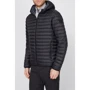 Куртка CMP Man Jacket Fix Hood Nero-Titanio 30K2747-87UH 52 черная демисезонная с капюшоном: Вид Куртки