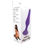 Анальная пробка Boss Series Silicone Purple Plug Large