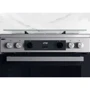 Плита комбінована Whirlpool WS68G8CHX/E: Кількість газових конфорок 4