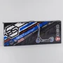 Самокат алюмінієвий Best Scooter з PU колесами, 2 аммортизаторами Black / White (92089): Кількість коліс 2