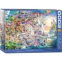 Пазл Eurographics Фентезі Єдиноріг 2000 елементів (8220-5551): Виробник EuroGraphics