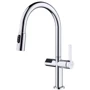 Смеситель для кухни Lefton Automatic Sensor & Pull-Down Kitchen Faucet with Temperature Display-KF2206 Chrome: Назначение Для кухни