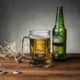 Кружка для пива BeriDari "Чоловік №1 в усьому світі" с ручкой 568 мл фото 2