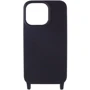 Чехол для iPhone TPU Case two straps California Black for iPhone 13 Pro Max: Цвет черный