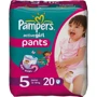 Подгузники-трусики Pampers Active Girl Junior (12-18 кг) Стандарт 20шт (4015400255543)