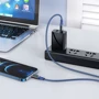 Кабель Hoco Cable USB-C to Lightning S51 20W 1.2m Blue: Довжина 1.2 м
