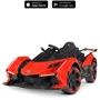 Детский электромобиль Bambi Racer Lamborghini красный (M 4865EBLR-3): Вид автомобиль