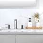 Смеситель для раковины Lefton Widespread 2-handle Bathroom Faucet with Temperature Display-BFWS2402 Grey фото 10