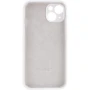 Чехол для iPhone Mobile Case Silicone Case Full Camera Protective White for iPhone 14: Цвет белый