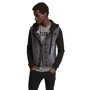 Куртка H & M 3933404 50 чорна демісезон з капюшоном