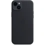 Чохол для iPhone Apple for iPhone 14 Plus Leather Case with MagSafe Midnight (MPP93) : Колір синий