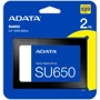 Adata Ultimate SU650 3D NAND 2TB (ASU650SS-2TT-R): Тип накопичувача внутренний